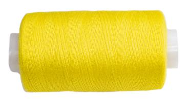 Polyester sewing thread in yellow 500 m 546,81 yard 40/2